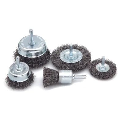 Stålborstar set 5 delar