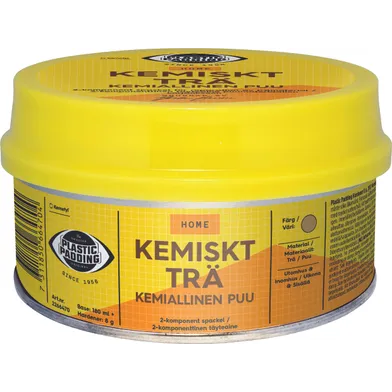 Kemiskt trä 180 ml, ljusbrun
