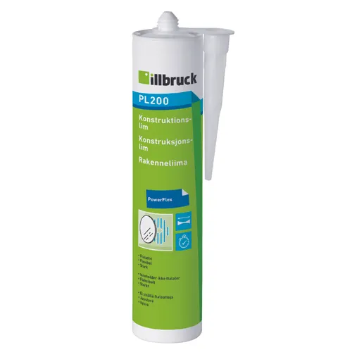 Monteringslim PL200 Poweflex 310 ml