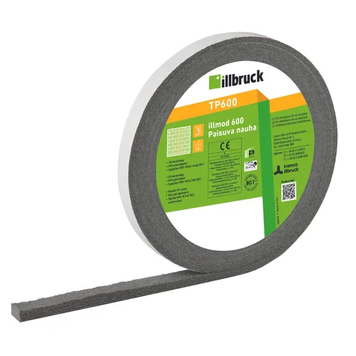 TP600 Fogband Antracit 20/8-15 mm 3,3 m