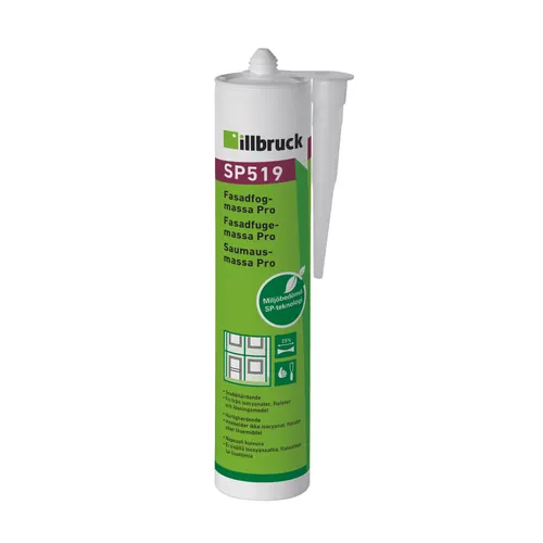 SP519 Fasadfogmassa Pro 310 ml, Vit