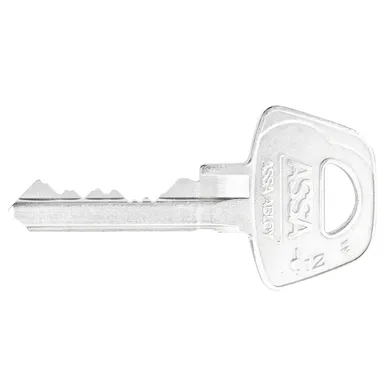 Låscylinder 1207 oval Krom, 3 nycklar