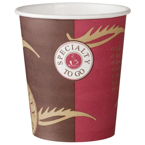 Varmdrycksbägare papper Hot Cup 25 cl, 80-pack