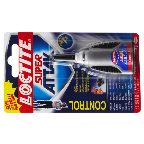 Lim snabb super glue control automat 3 gram 24118
