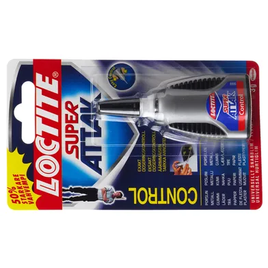 Lim snabb super glue control automat 3 gram 24118