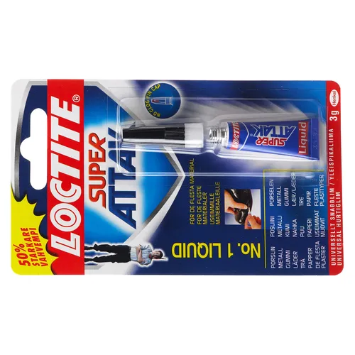 Lim snabb super glue control automat 3 gram 24118