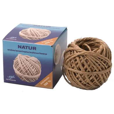 Hushållssnöre NaturSnöret hampa Ø 2,0 mm