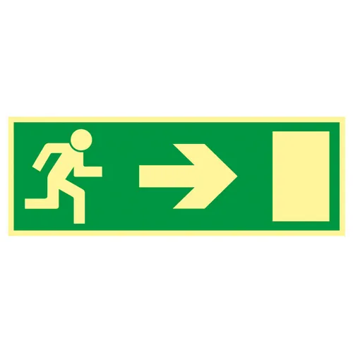 Utrymningsväg Supernova® Höger 297x105 mm