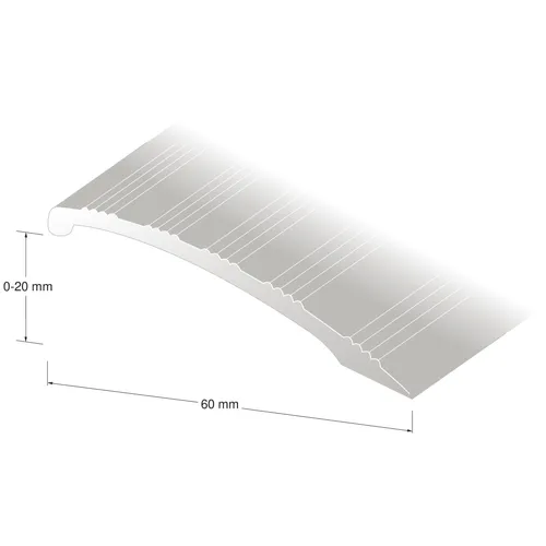 Nivålist 0-22 mm 270 cm, Silver, Ka 14