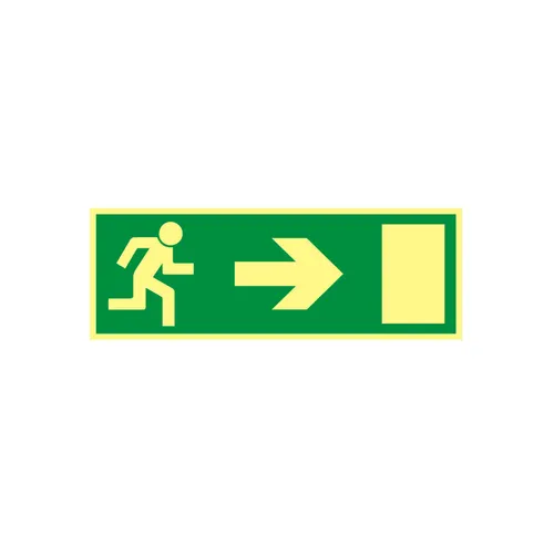 Utrymningsväg Supernova® Höger 297x105 mm