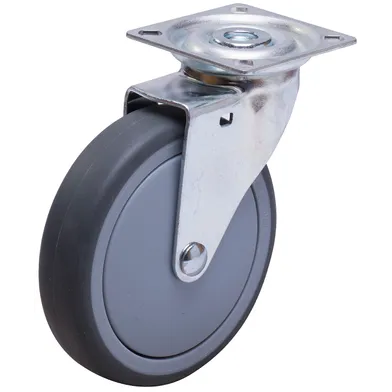 Länkhjul m. fästplatta 50 mm