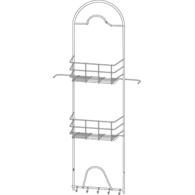 Slanghållare Till städskåp