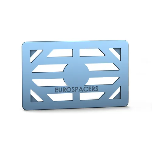 Pallningsbricka Small, 50x80 mm Blå, 2 mm