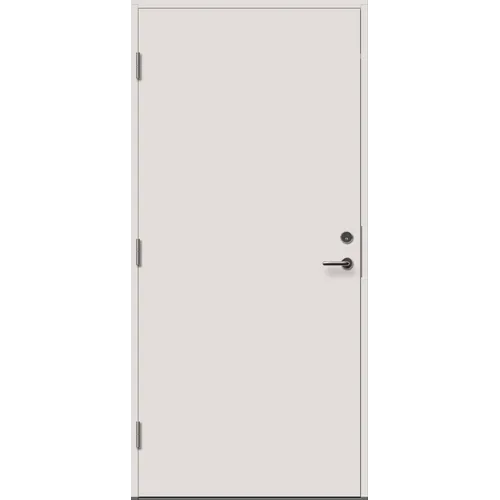 Ytterdörr Slät, Vit M9x21, Vänster