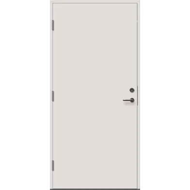 Ytterdörr Slät, Vit M9x21, Vänster