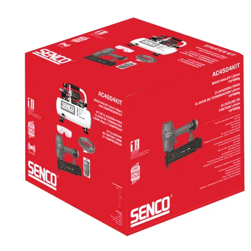 Startkit AC4504 + FinishPro18 Mg inkl. 5 m slang och tillbehör