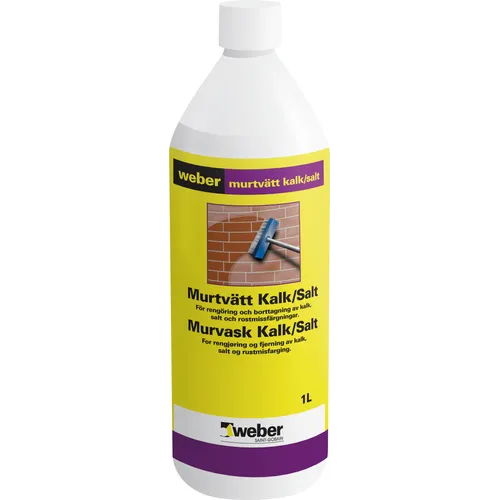 Murtvätt kalk/salt 1 l