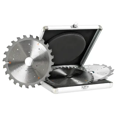 Cirkelsågklingor - sats 165/30 mm, T14/T24/T40