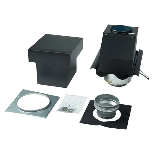 Frånluftshuv Jönåker Svart, Plåt