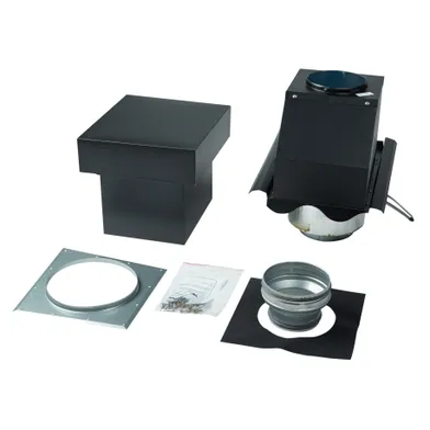 Frånluftshuv Jönåker Svart, Plåt