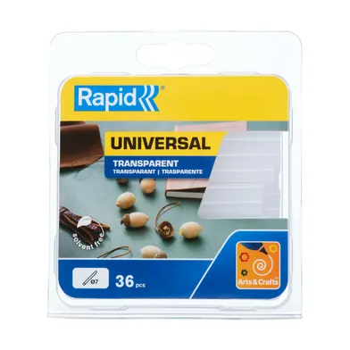 Limstift Rapid Allround transparent 125 g, 7x64 mm