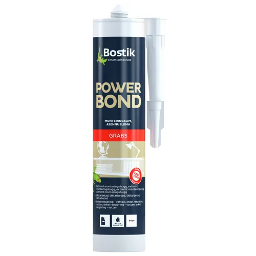 Monteringslim Power Bond 310 ml