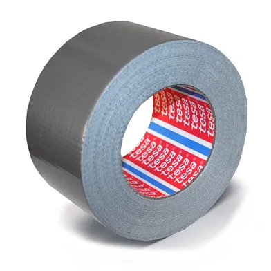 Stark vävtejp 230 Silver 72 mm, 50 m