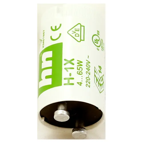 Lysrörständare standard 4-65 W, singelkoppling