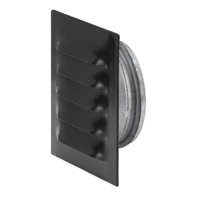 Galler med stos, Metall Ø 125 mm, Svart, 165x165 mm