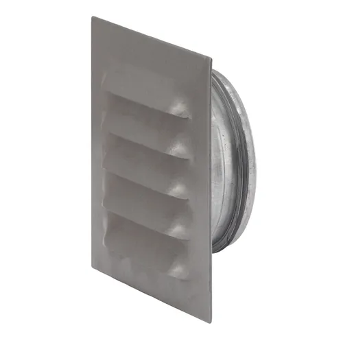 Galler med stos, Metall Ø 100 mm, Grå, 145x145 mm