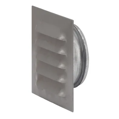 Galler med stos, Metall Ø 100 mm, Grå, 145x145 mm