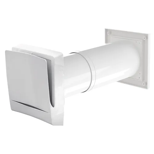 Väggventil TL98F Teleskopisk 185-340 mm