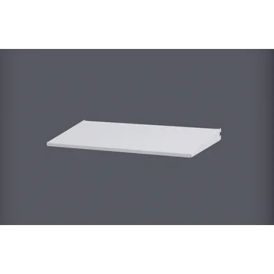 Vändbar hylla/bricka, Vit 48x598x267 mm