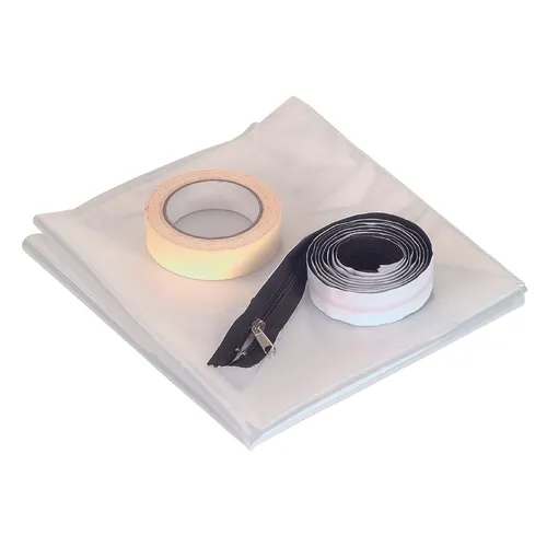 Avskärmningsvägg plast 1,25x2,2 m