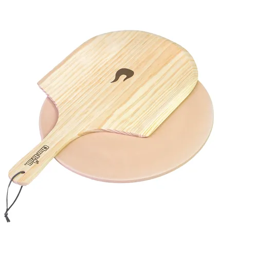 Pizzaset, Pizzasten och Pizzaspade i trä