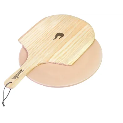 Pizzaset, Pizzasten och Pizzaspade i trä