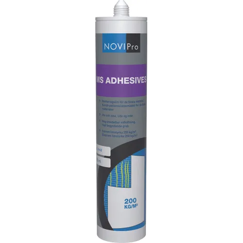 Monteringslim ms montage vit, 290 ml