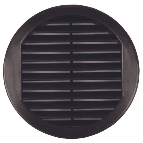 Ventilgaller för skåp Ø 80 mm, Svart, 2-pack