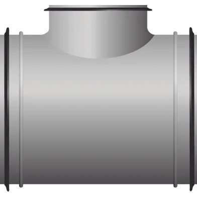 Ventilation T-rör Ø 160/125 mm