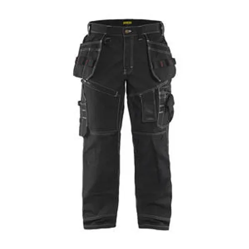 Hantverksbyxa Twill X1500, Svart Strl. C150