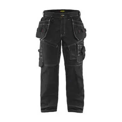 Hantverksbyxa Twill X1500, Svart Strl. C150