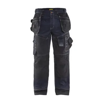 Hantverksbyxa X1500, Marinblå/Svart Strl. C148