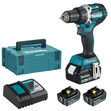 Borrskruvdragare DDF484RT3J 18 V 3x5.0 Ah, MAKPAC