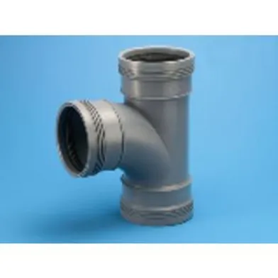 Grenrör 110 mm x 88,5° 3 muff, svängt