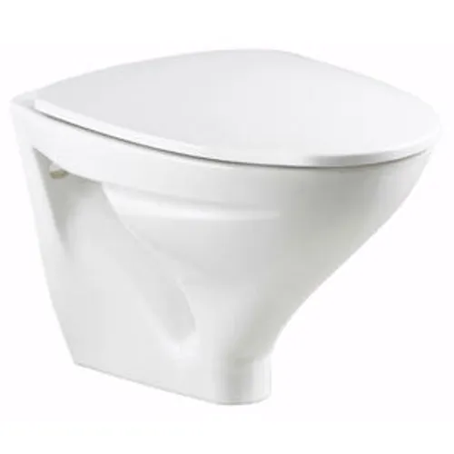 Vägghängd WC-skål 6875 Sign, för inbyggnadscistern med mjuksits