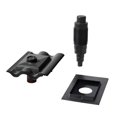 Avloppsluftare Aerlox Plast Grå