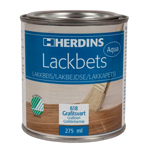 Lackbets Aqua 611 Silvergrå, 275 ml