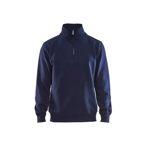 Tröja med krage, Marinblå Strl. XL