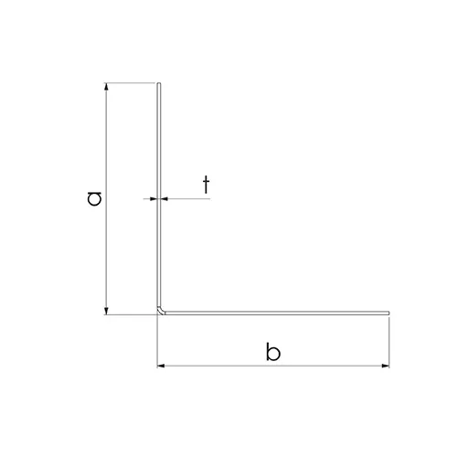 Hörnprofil HPF 50/50x2500 mm