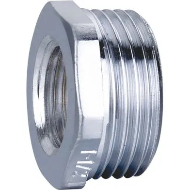 Bussning utv. x inv. gänga r20xr15, krom